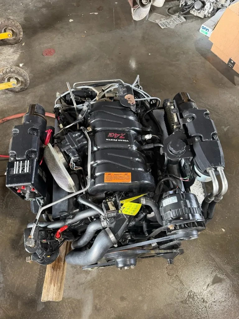 [10047] Volvo Penta 7.4Gi 454 EFI MPI – 330HP | 291.6 Hours | Complete Turn-Key Motor