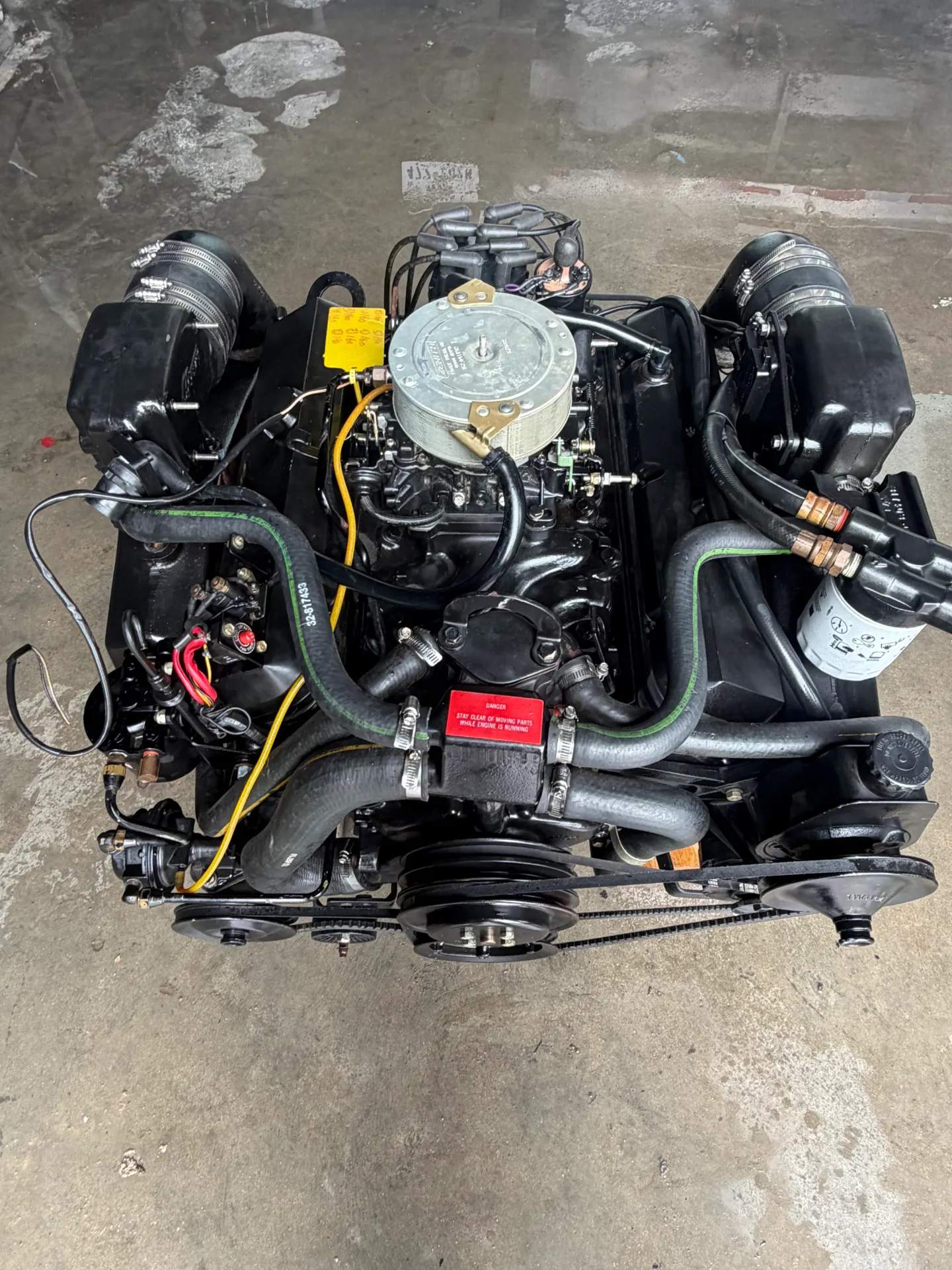 [10069] MerCruiser 5.7L V8 350 Inboard Engine – Carbureted – Freshwater – Complete