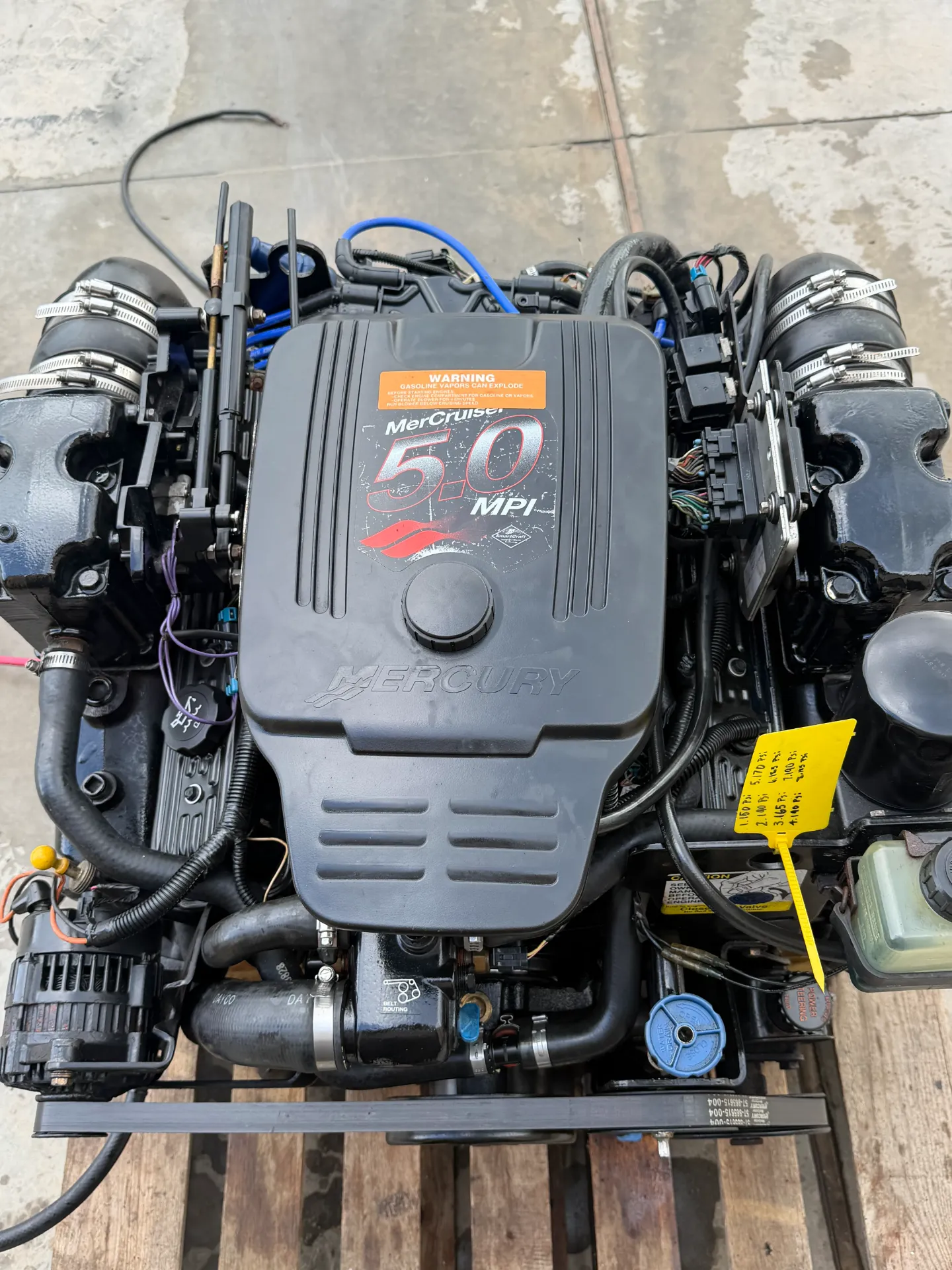 2001 MerCruiser 5.0L MPI V8 Inboard Engine – Freshwater – Fuel Injected