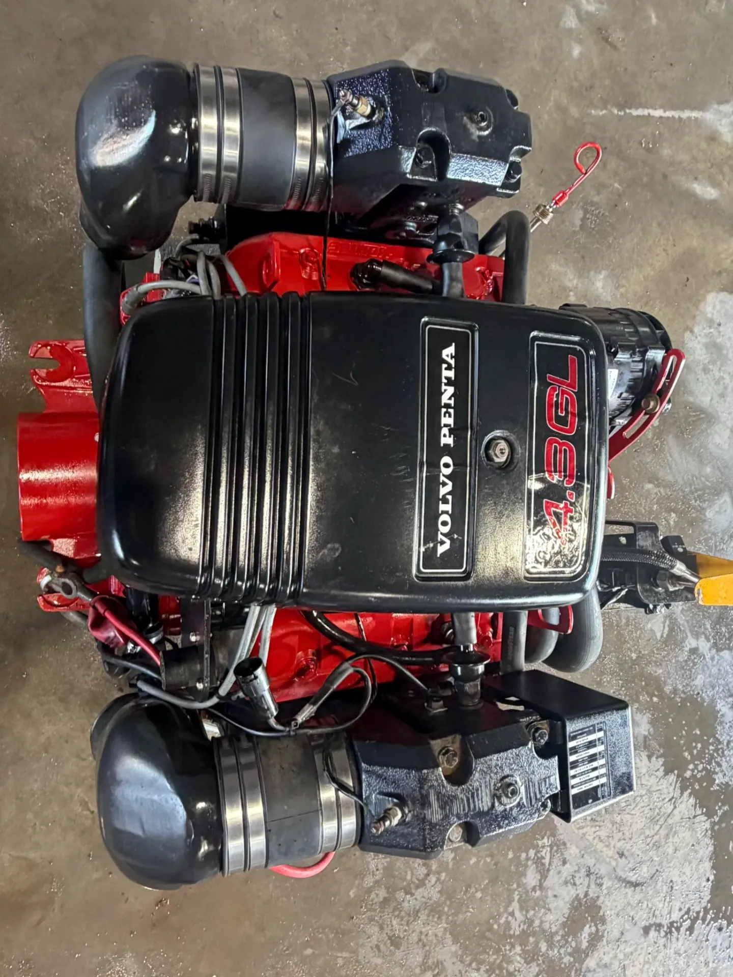 OEM Volvo Penta 4.3GL-A Marine Engine Assembly – Complete Motor – Freshwater Used