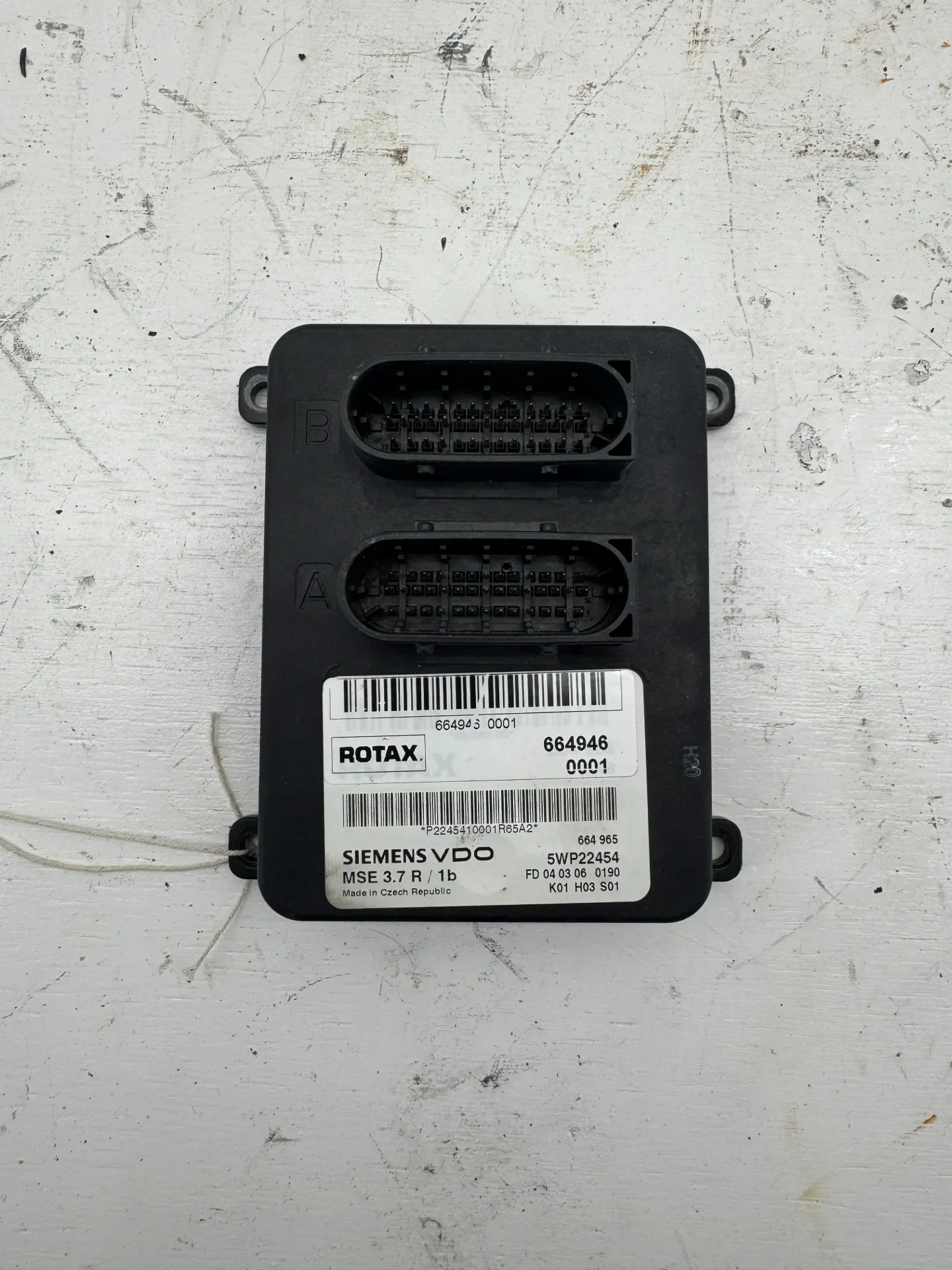 OEM Rotax / Sea-Doo Siemens VDO Engine Control Module ECU – P/N 664946 / 5WP22454