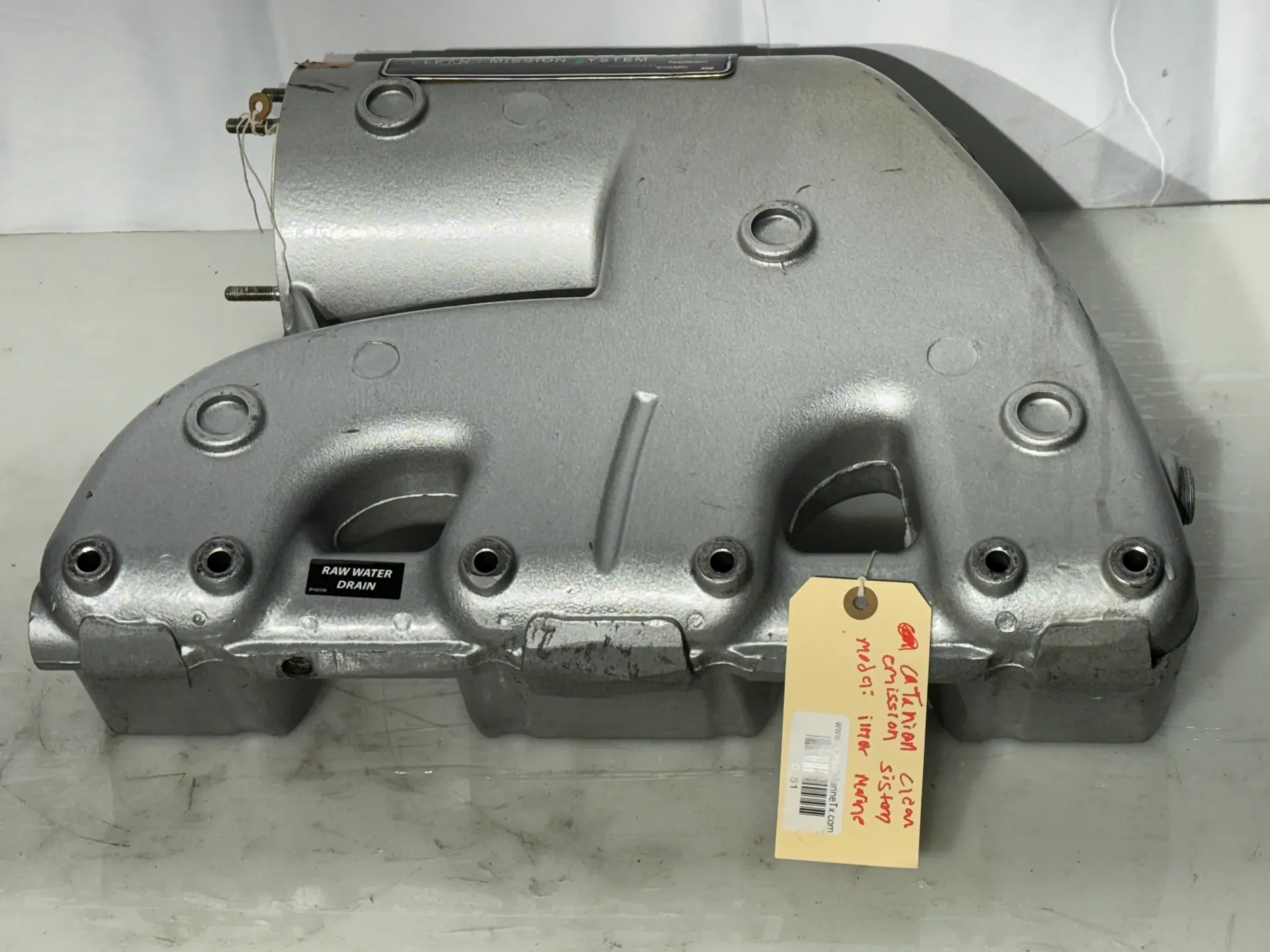 OEM MerCruiser Catalytic “Catalyst” Clean Emissions Exhaust Manifold