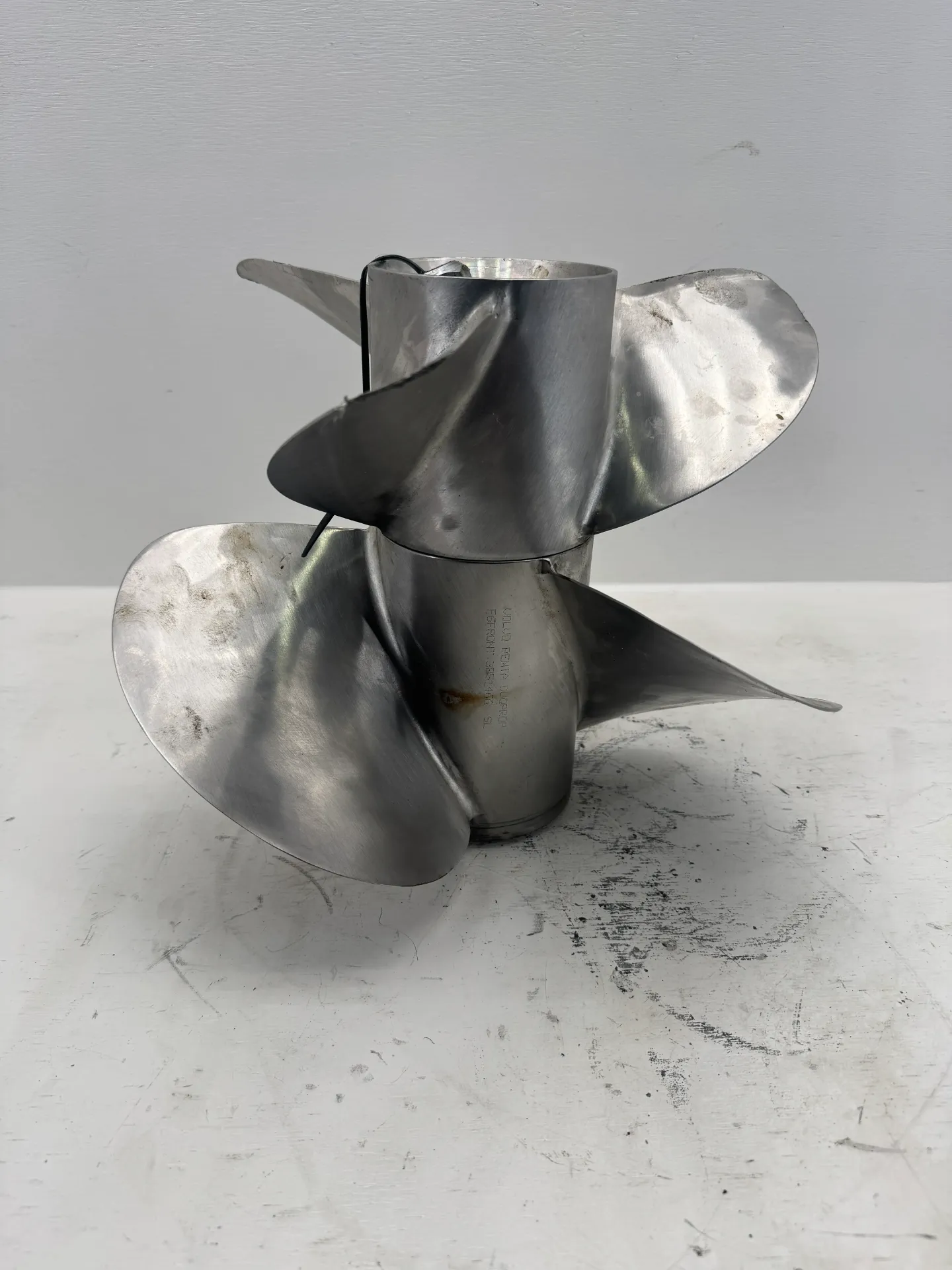 OEM Volvo Penta F6 DuoProp Stainless Steel Propeller Set