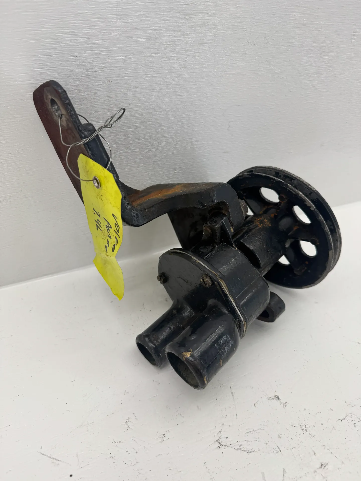 OEM Volvo Penta 7.4L Raw Water Pump Assembly with Mounting Bracket