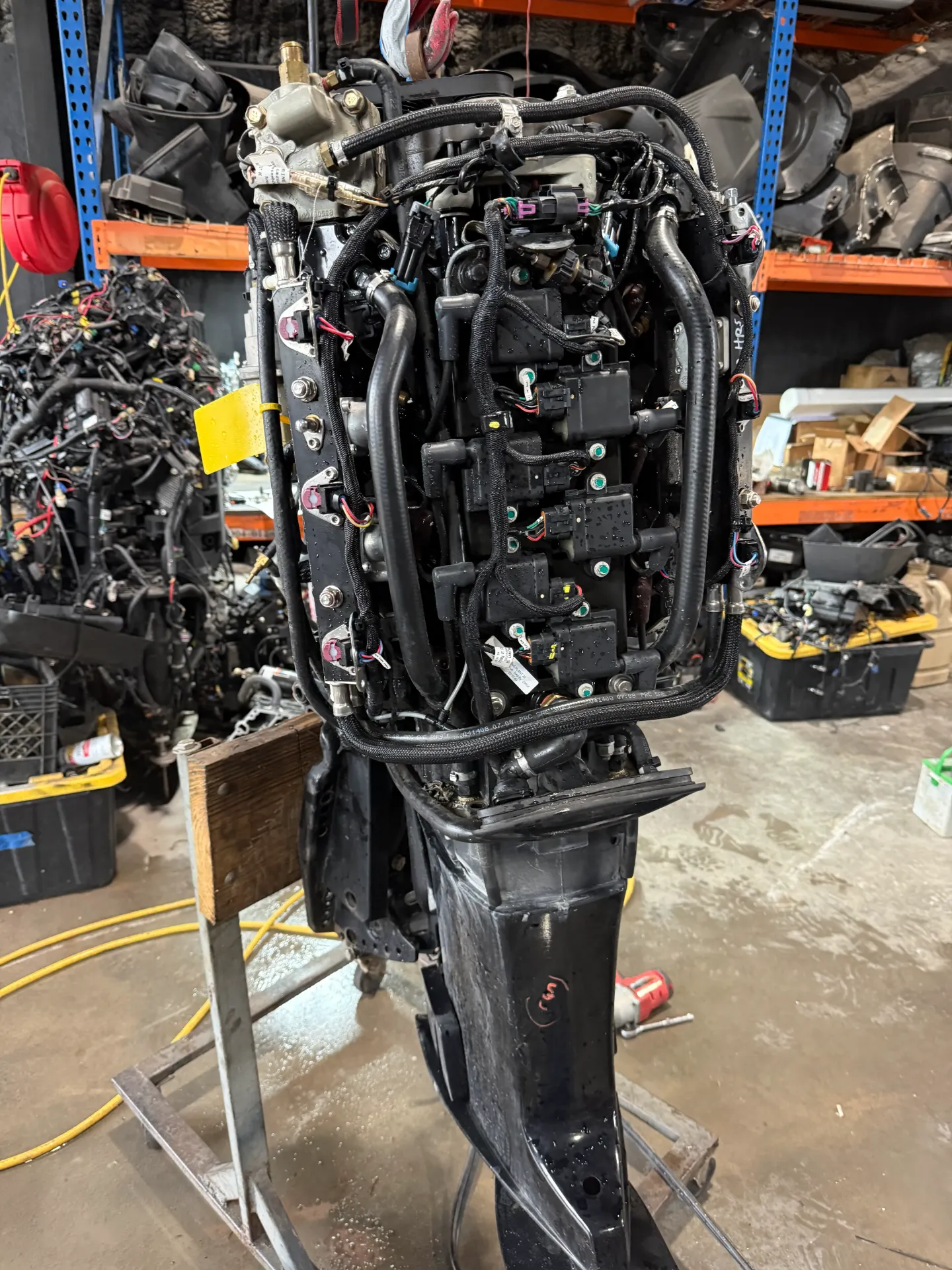2008 Mercury 225 Pro XS 3.0L Optimax Powerhead Assembly – 62 Hours – Freshwater Used