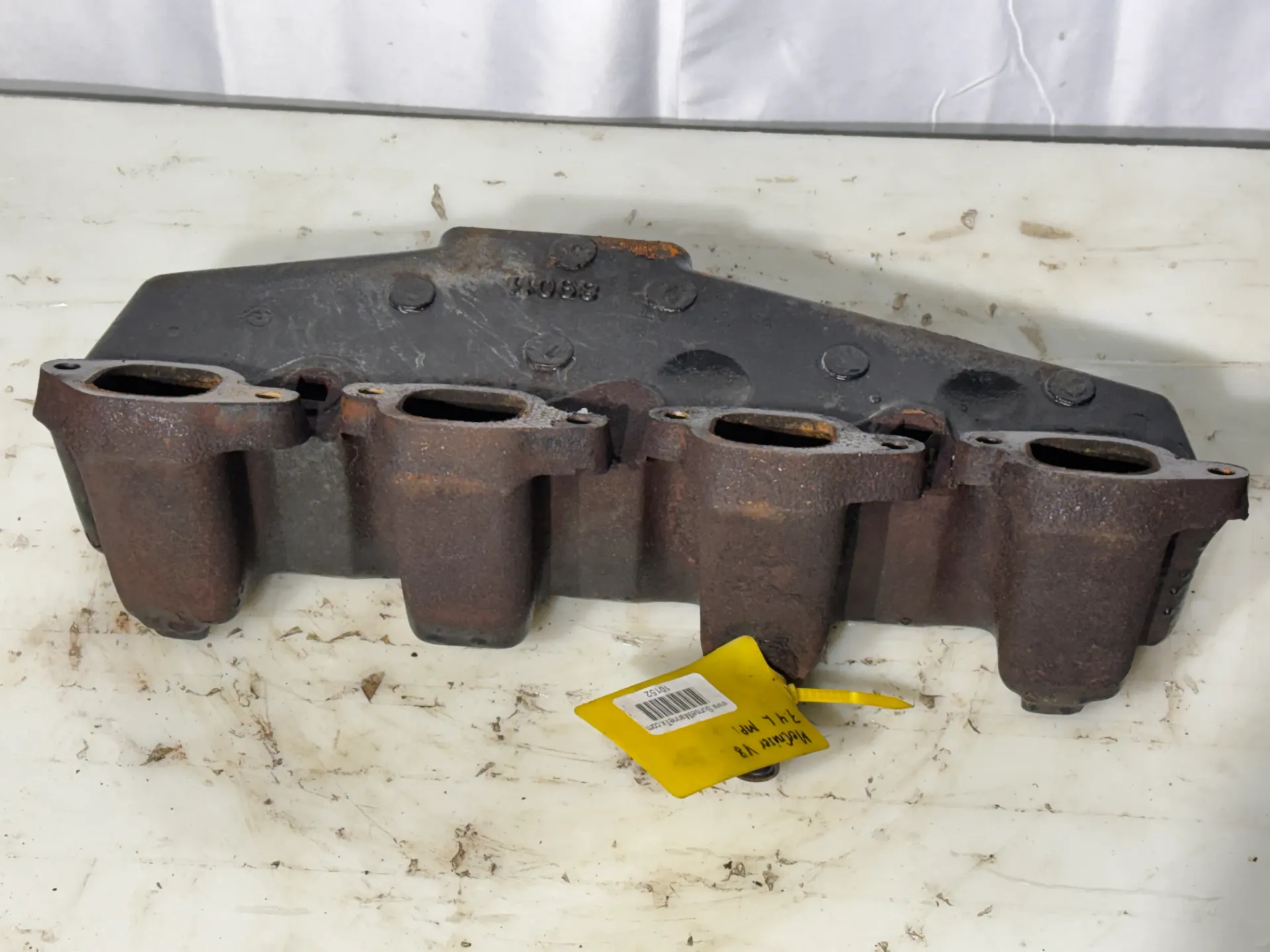 OEM MerCruiser 7.4L Big Block V8 Exhaust Manifold – Freshwater Used – Marine Application