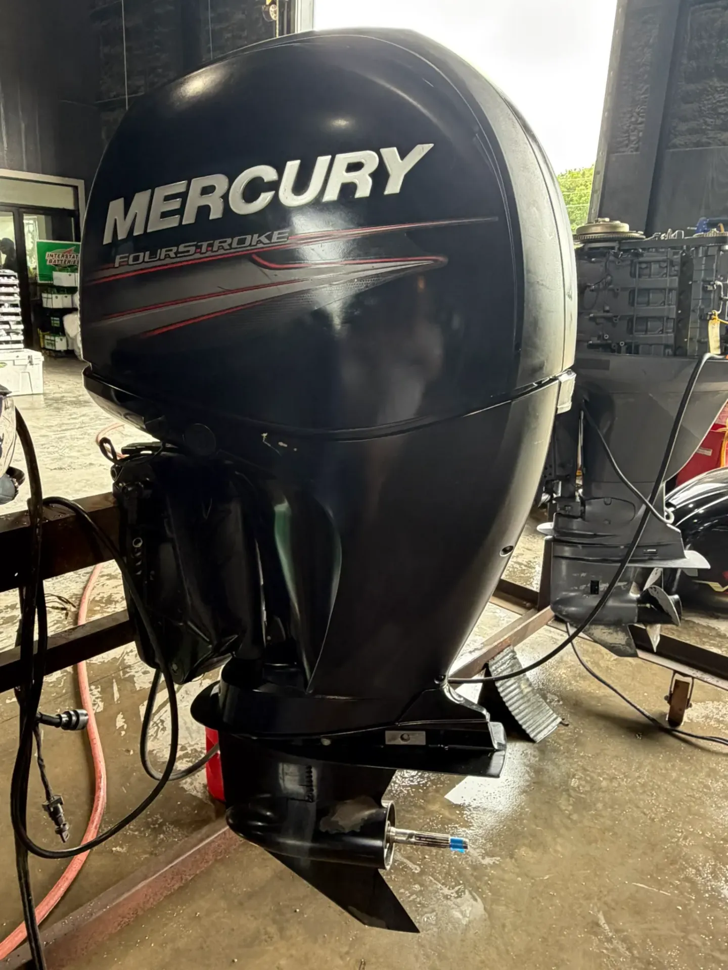 2013 Mercury 150HP FourStroke EFI Outboard Motor – 25" Shaft – 166 Hours – Freshwater Used
