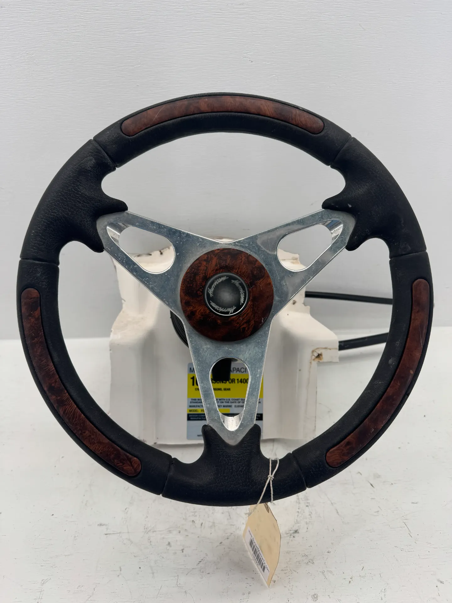 OEM 2009 Hurricane FunDeck 202 GS Steering Wheel & Tilt Helm Assembly – Steering Cables Included