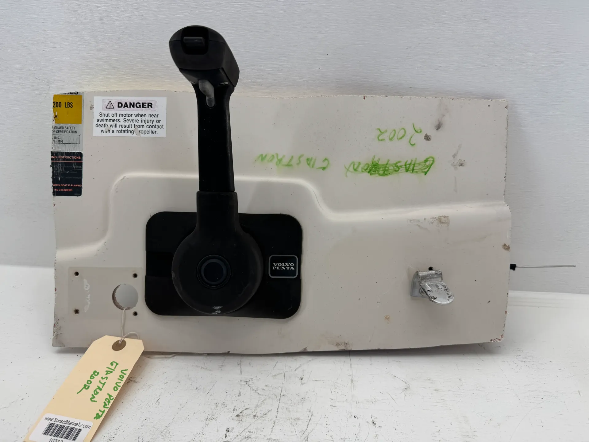 OEM Volvo Penta Side Mount Single Lever Throttle Shift Control Assembly 2002 Glastron