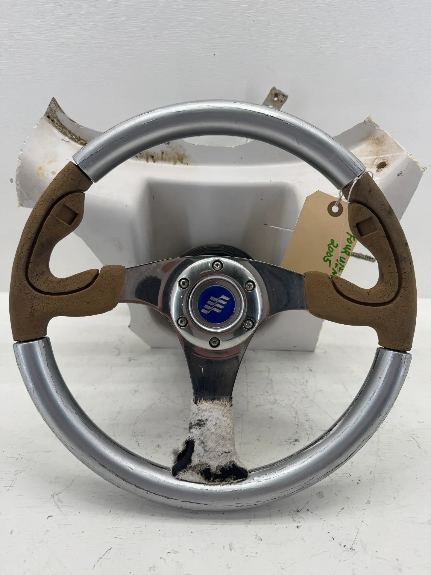 OEM Four Winns Tilt Steering Wheel & Mechanical Steering Helm Assembly w/ Cable