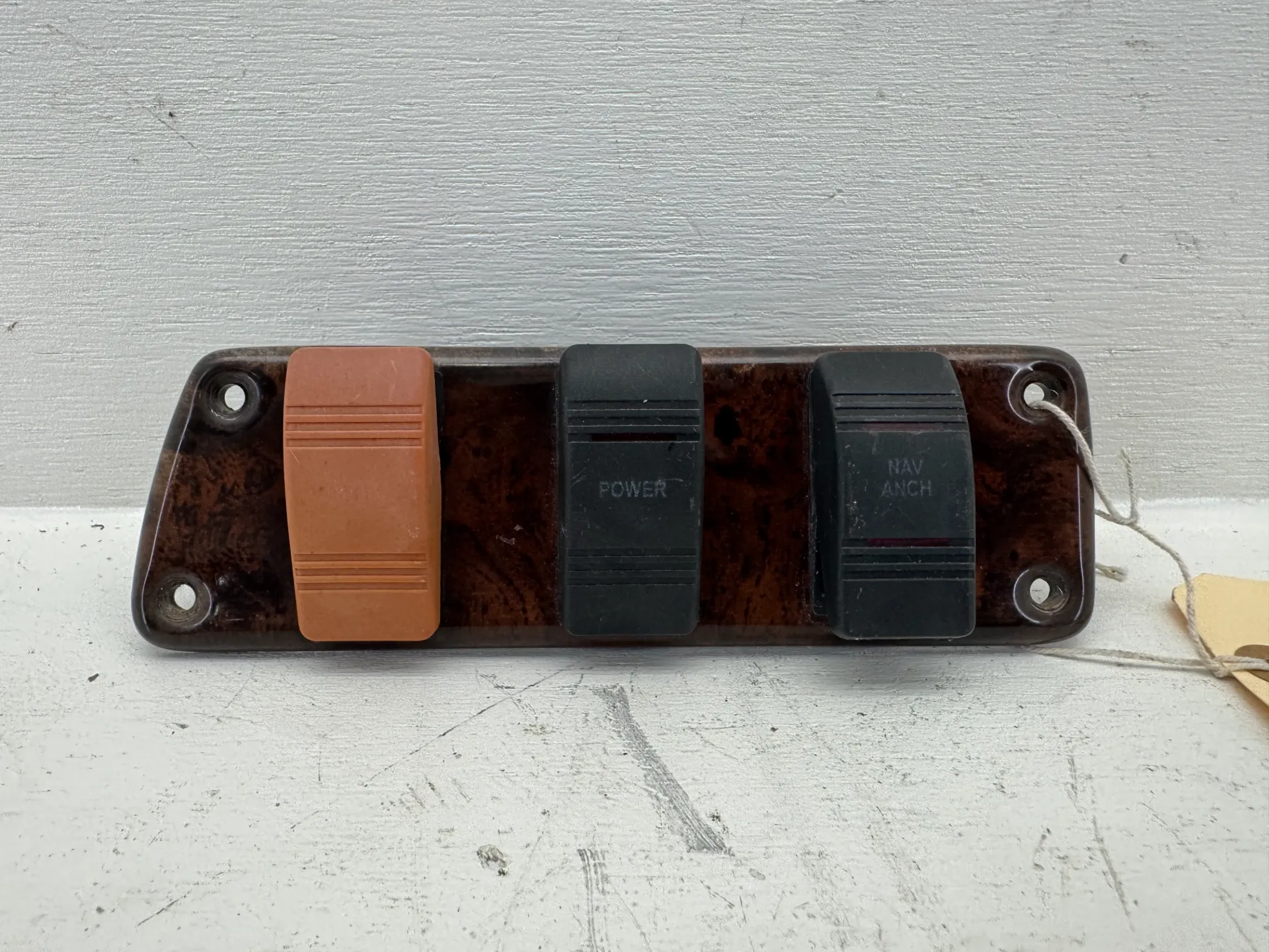 2009 OEM Hurricane FunDeck 202 GS Auxiliary Dash Switch Panel Power Nav/Anchor