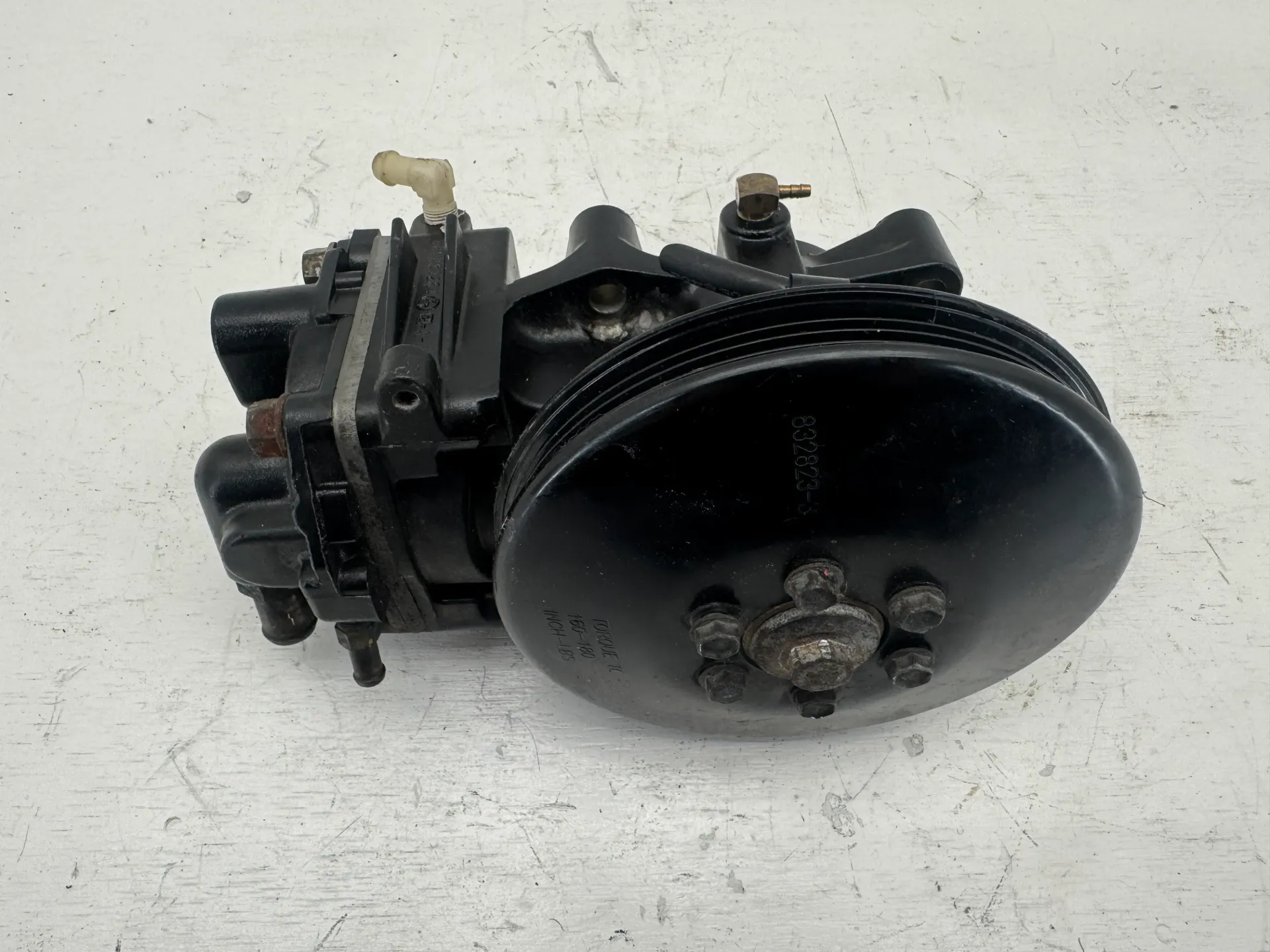 OEM Mercury OptiMax 3.0L DFI Air Compressor Assembly P/N 8M0081632