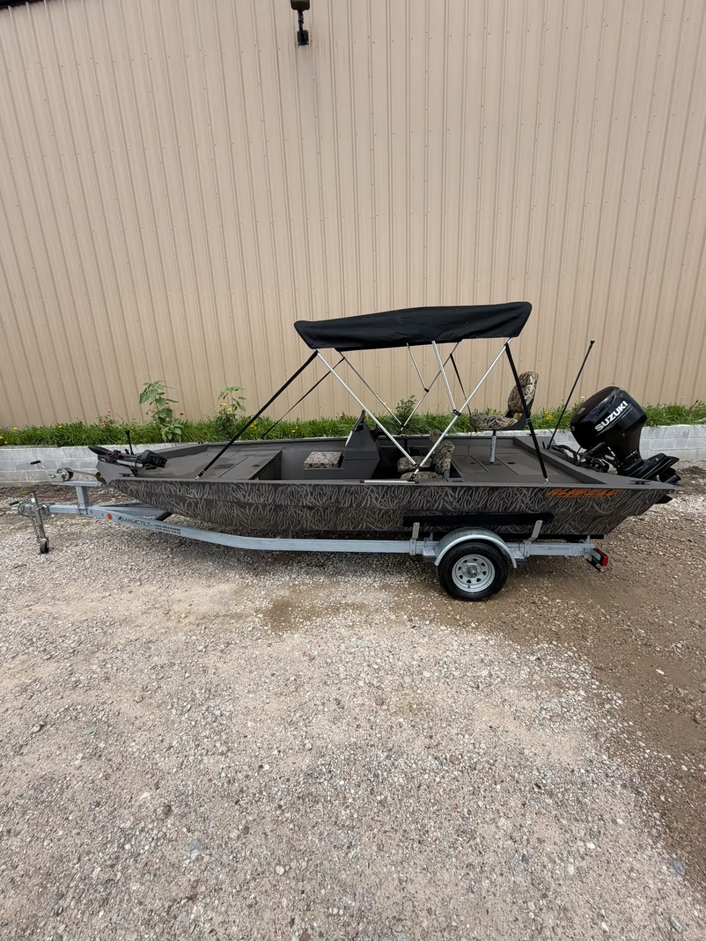2024 Alweld 1856 Invader | Suzuki 60HP Four-Stroke | Only 50 Hours | Trailer Included