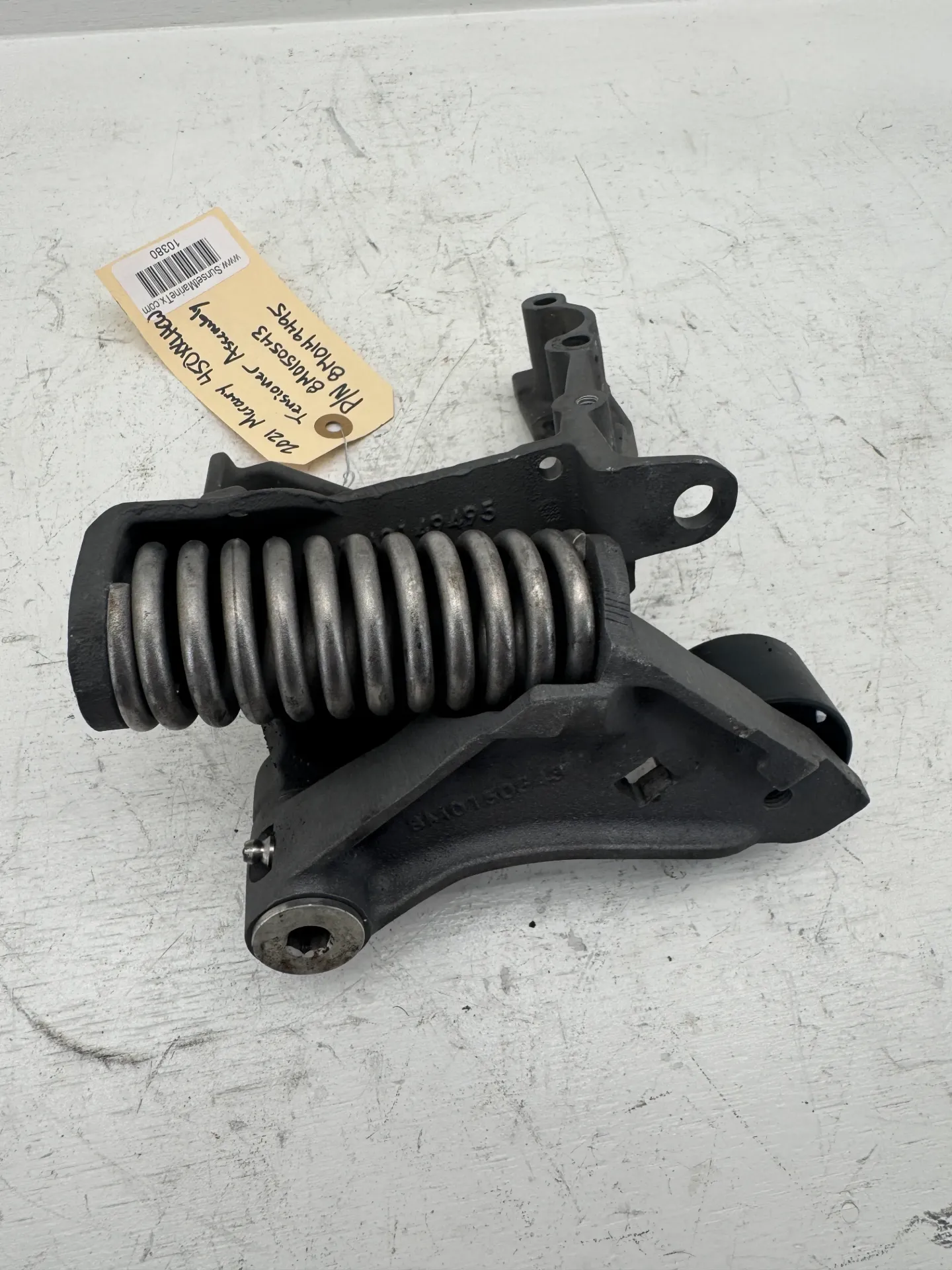 OEM Mercury Verado 450R V8 Belt Tensioner Assembly P/N 8M0149495/8M0150543