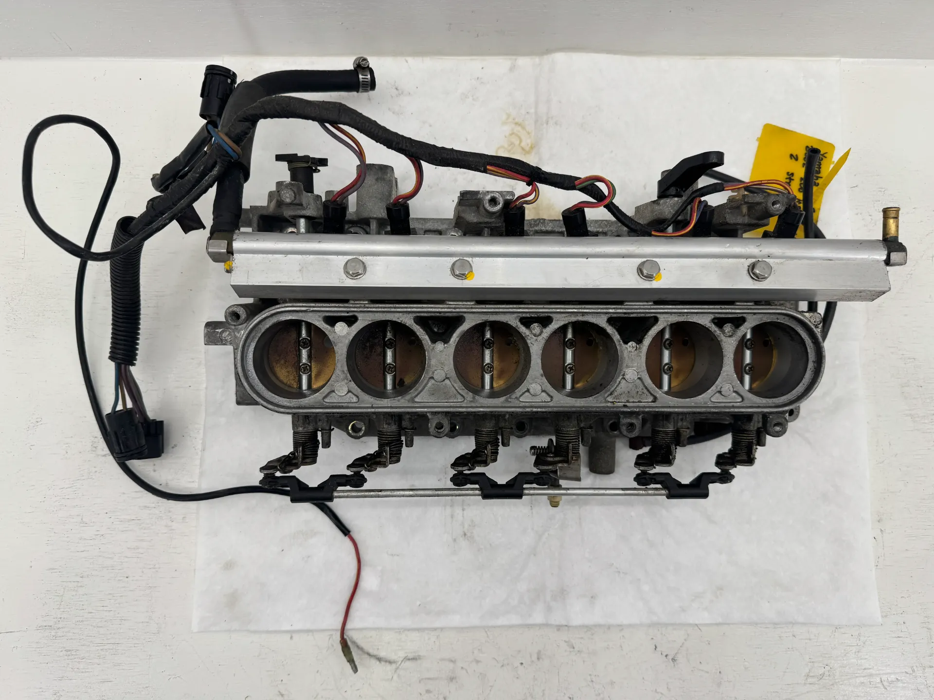 OEM Yamaha OX66 EFI Intake Manifold Throttle Body Assembly 200HP VX200TLRA