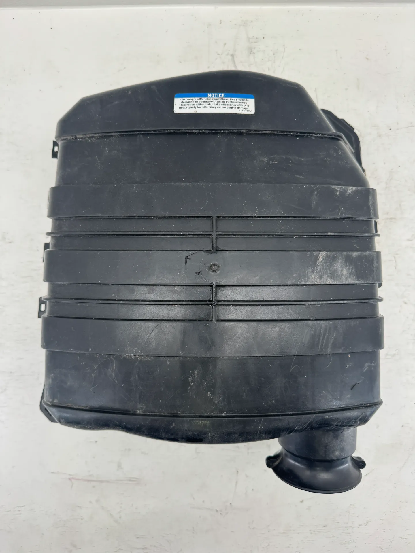 OEM Sea-Doo GTI SE 130 4-TEC Air Box Intake Silencer Assembly 2013 1494cc
