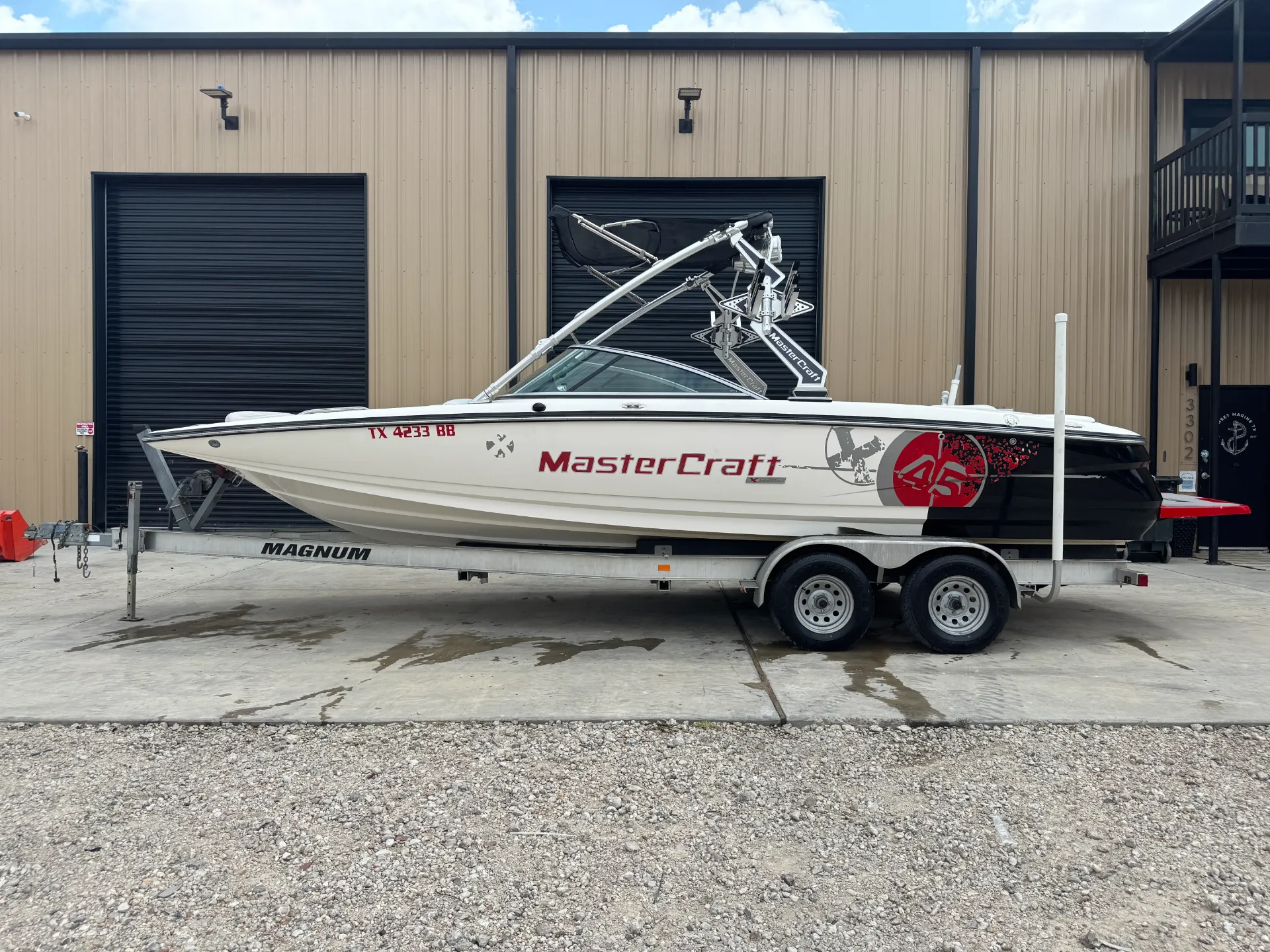 2009 MasterCraft X-45 Wake Boat | Indmar 6.0L Vortec V8 | Wake Tower | 446 Hours | Freshwater Only | Zero Off GPS | Trailer