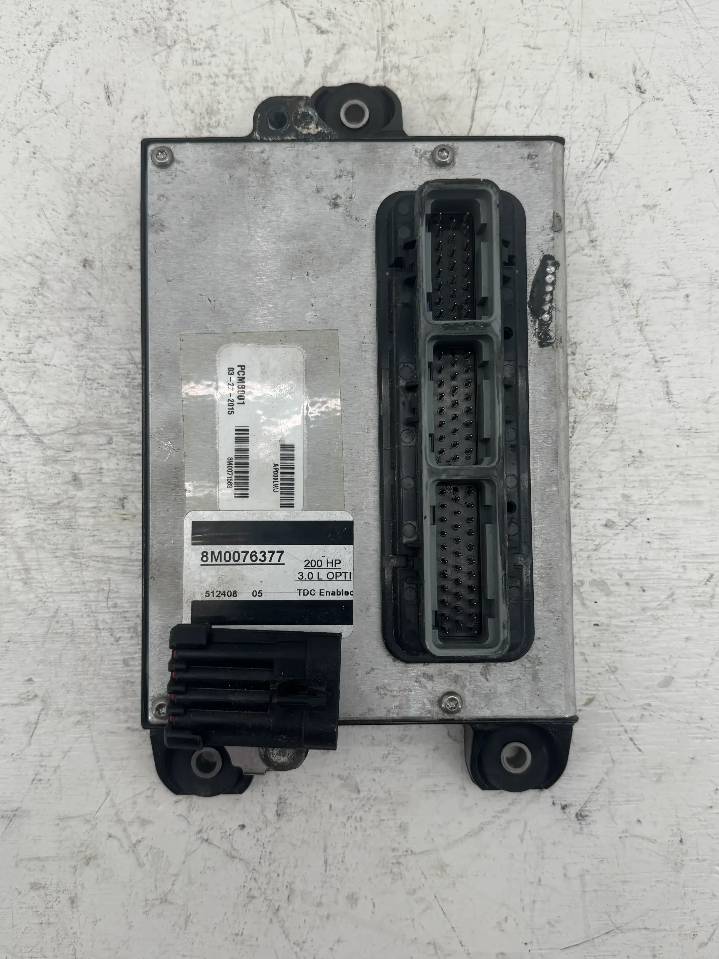 OEM Mercury OptiMax 200HP 3.0L PCM ECU ECM 8M0076377 Engine Control Module