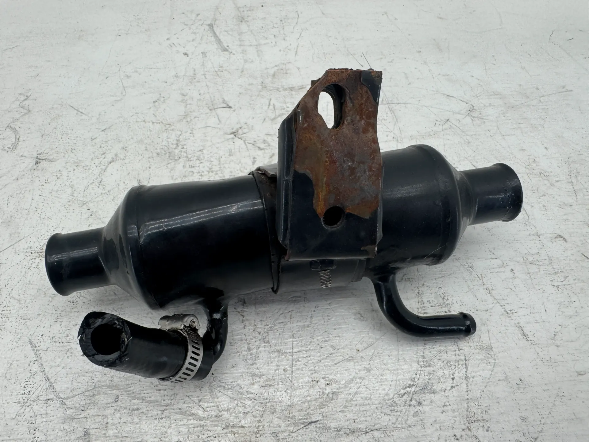 OEM Volvo Penta Ford 5.0L V8 Engine Oil Cooler Heat Exchanger Assembly w/ Mounting Strap