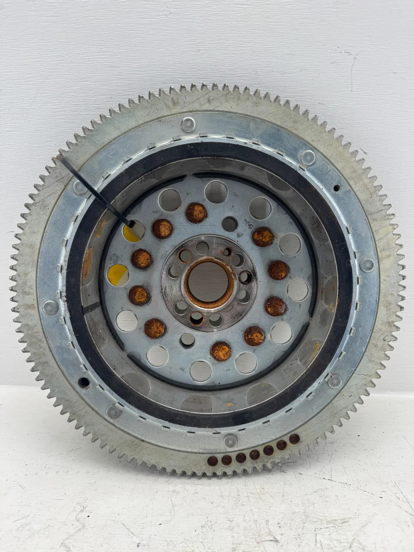 OEM Yamaha F350 V8 Flywheel Flexplate Assembly F4T555 Freshwater Starter Ring Gear