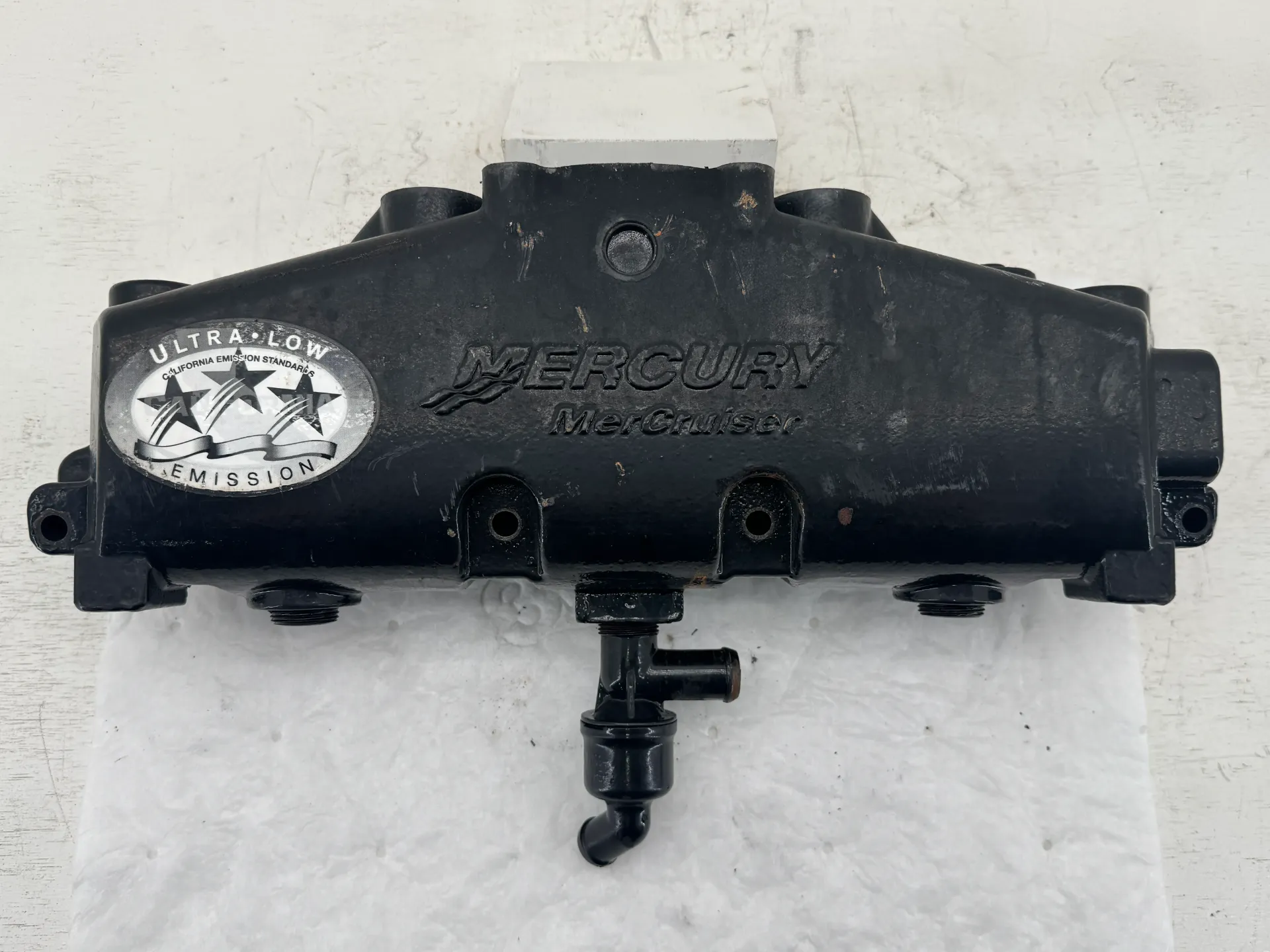 OEM Mercury MerCruiser Dry Joint Exhaust Manifold 865049-C01 5.0L 5.7L V8 Marine Freshwater