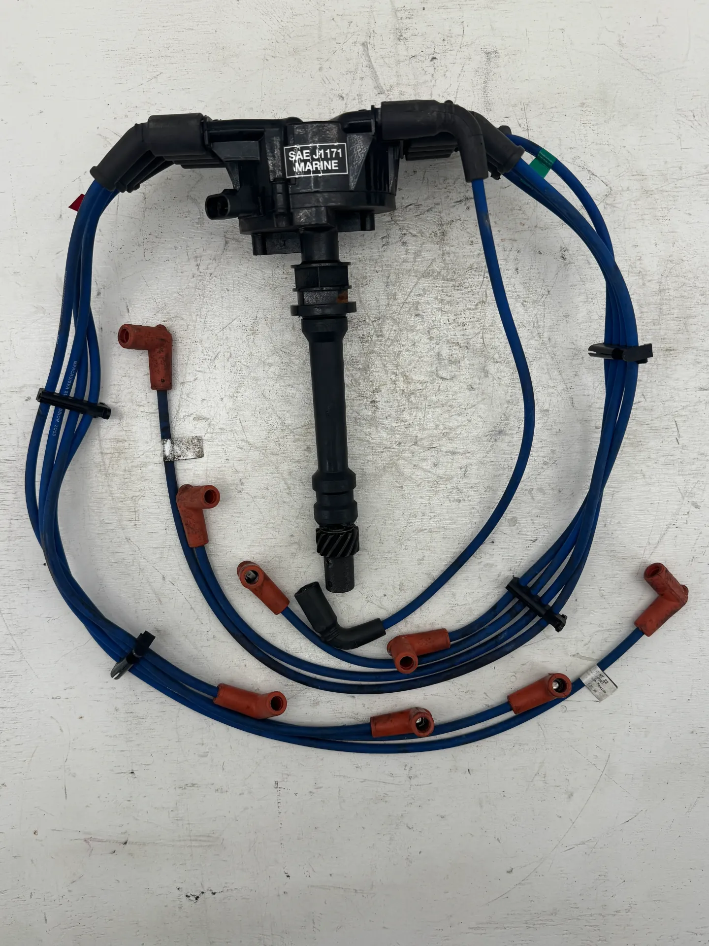 OEM Mercury MerCruiser Thunderbolt V Distributor Ignition Wire Set 5.0 MPI 5.7 MPI V8