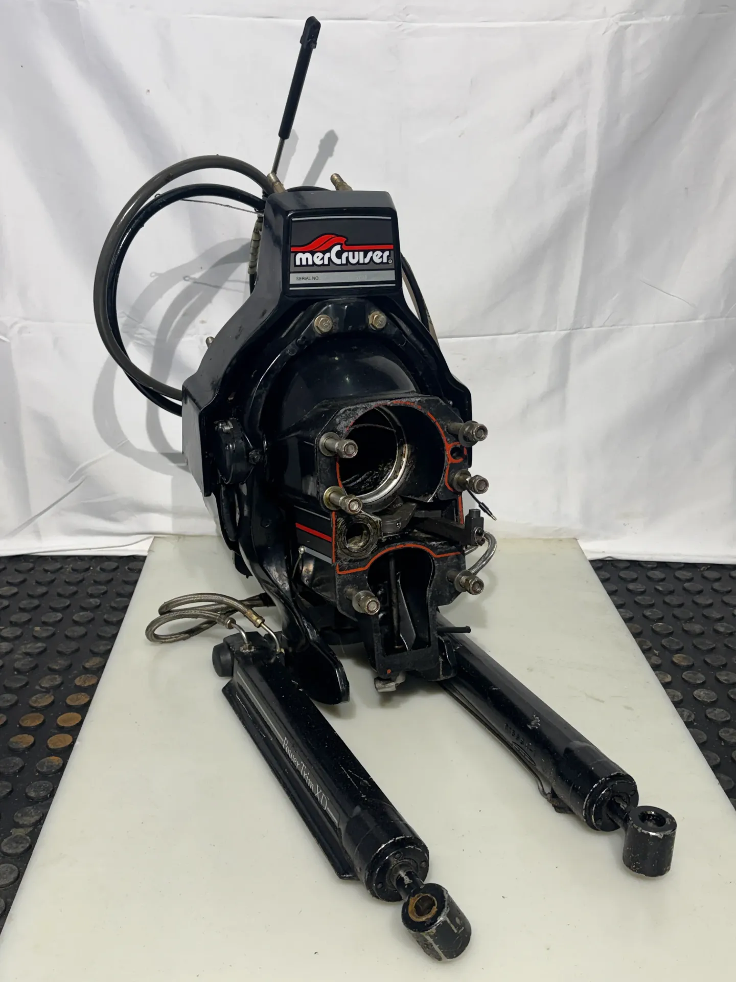 OEM Mercury MerCruiser Alpha One Gen II Complete Gimbal Housing Transom Assembly Power Trim XD