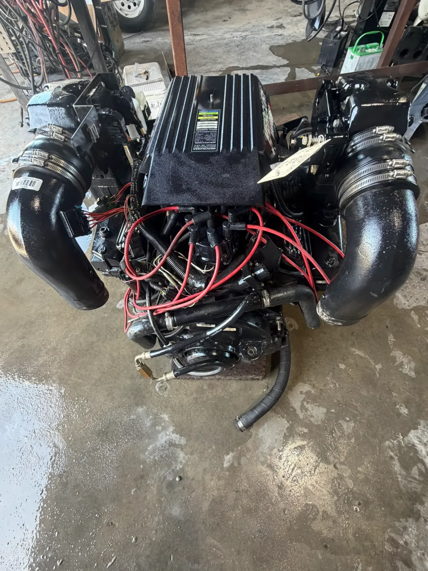2001 MerCruiser 5.0L MPI EFI V8 Complete Engine Bravo Outdrive ECM Harness Runs Great