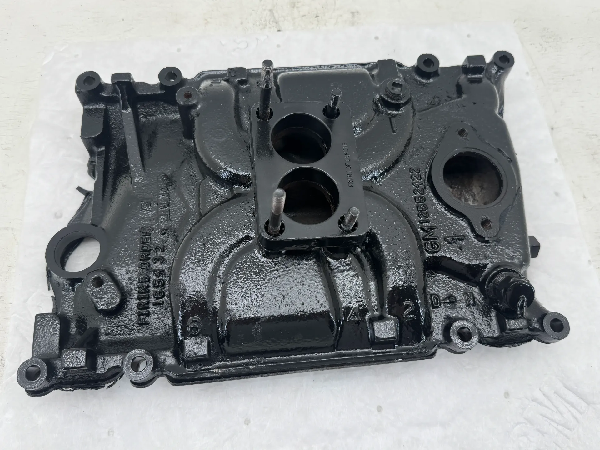 OEM MerCruiser 4.3L V6 Vortec Intake Manifold 12552422 2-Barrel Carb 824324T02