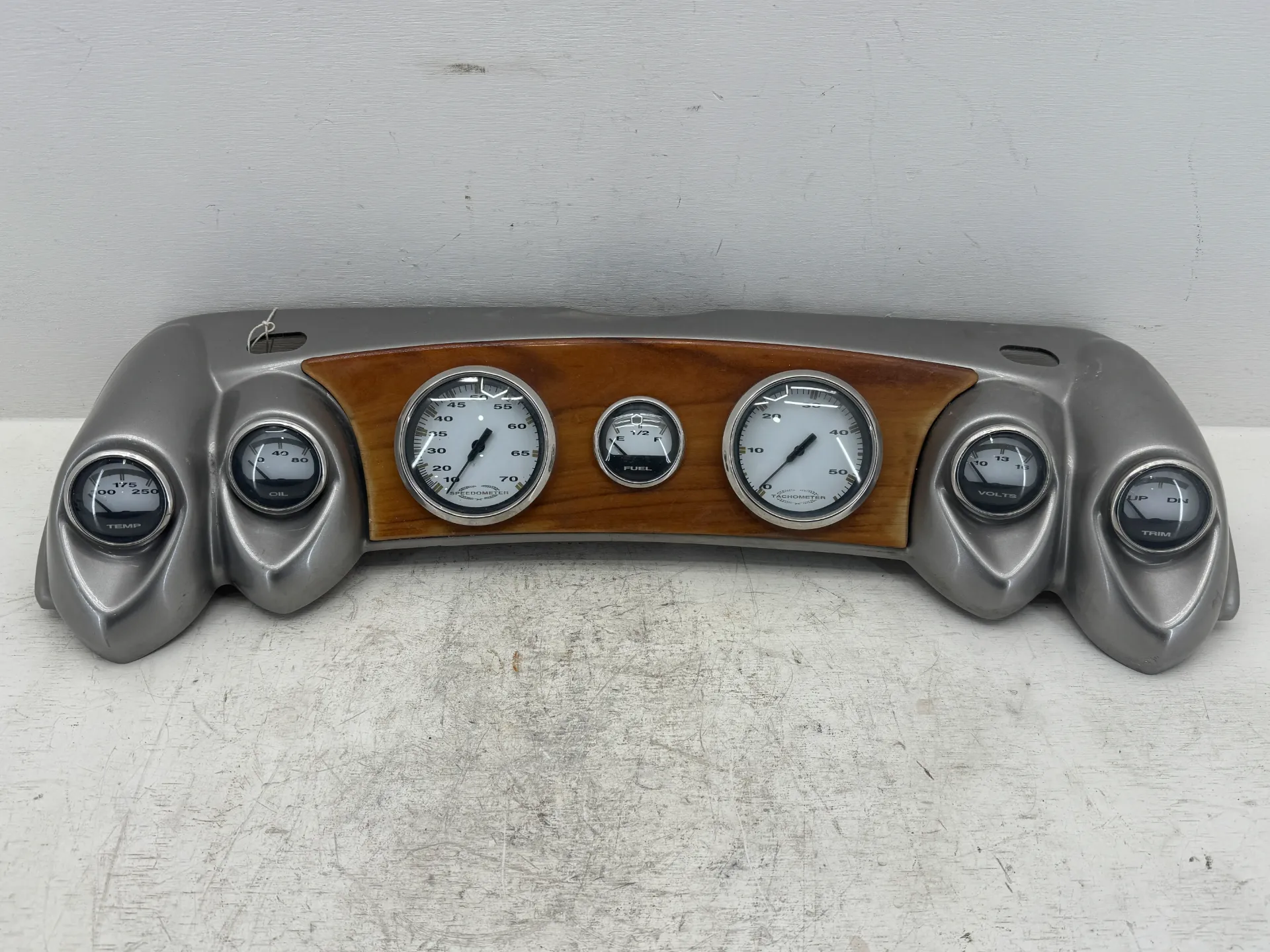 OEM 2006 Cobalt Boat Helm Dash Panel 7 Gauge Instrument Cluster Speedometer Tach