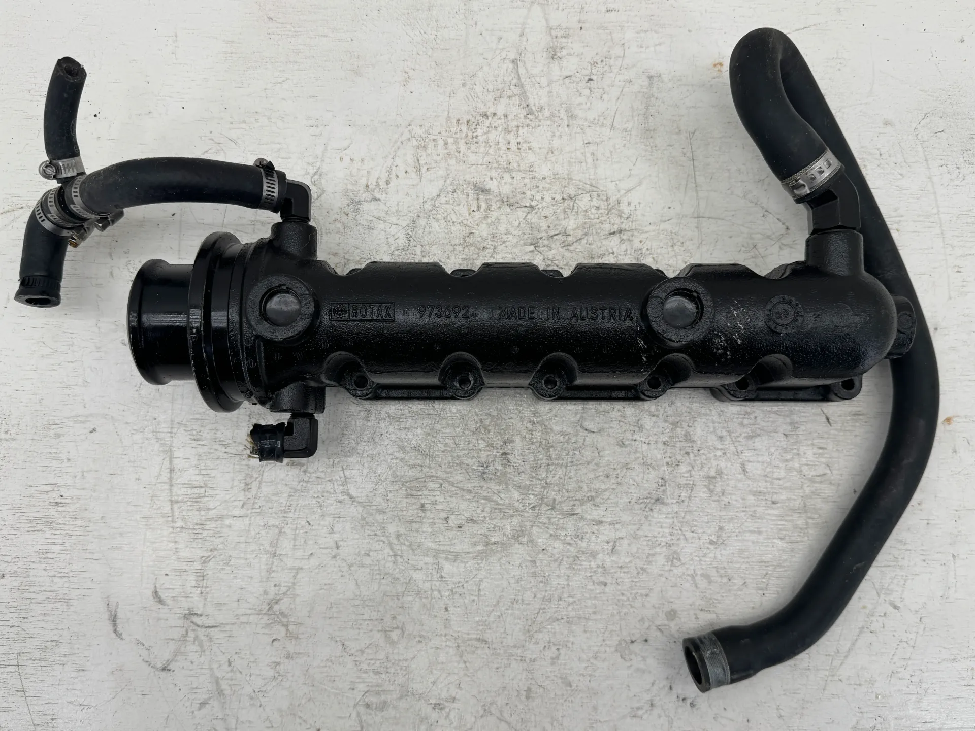 OEM Sea-Doo Rotax 4-TEC 215 Exhaust Manifold Header 973692 | RXT RXP GTX