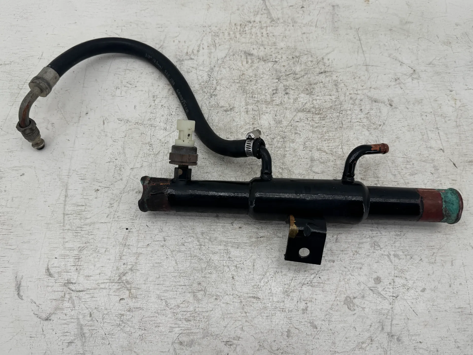 OEM MerCruiser 5.0L MPI V8 Engine Oil Cooler w/ Sensor & Hose