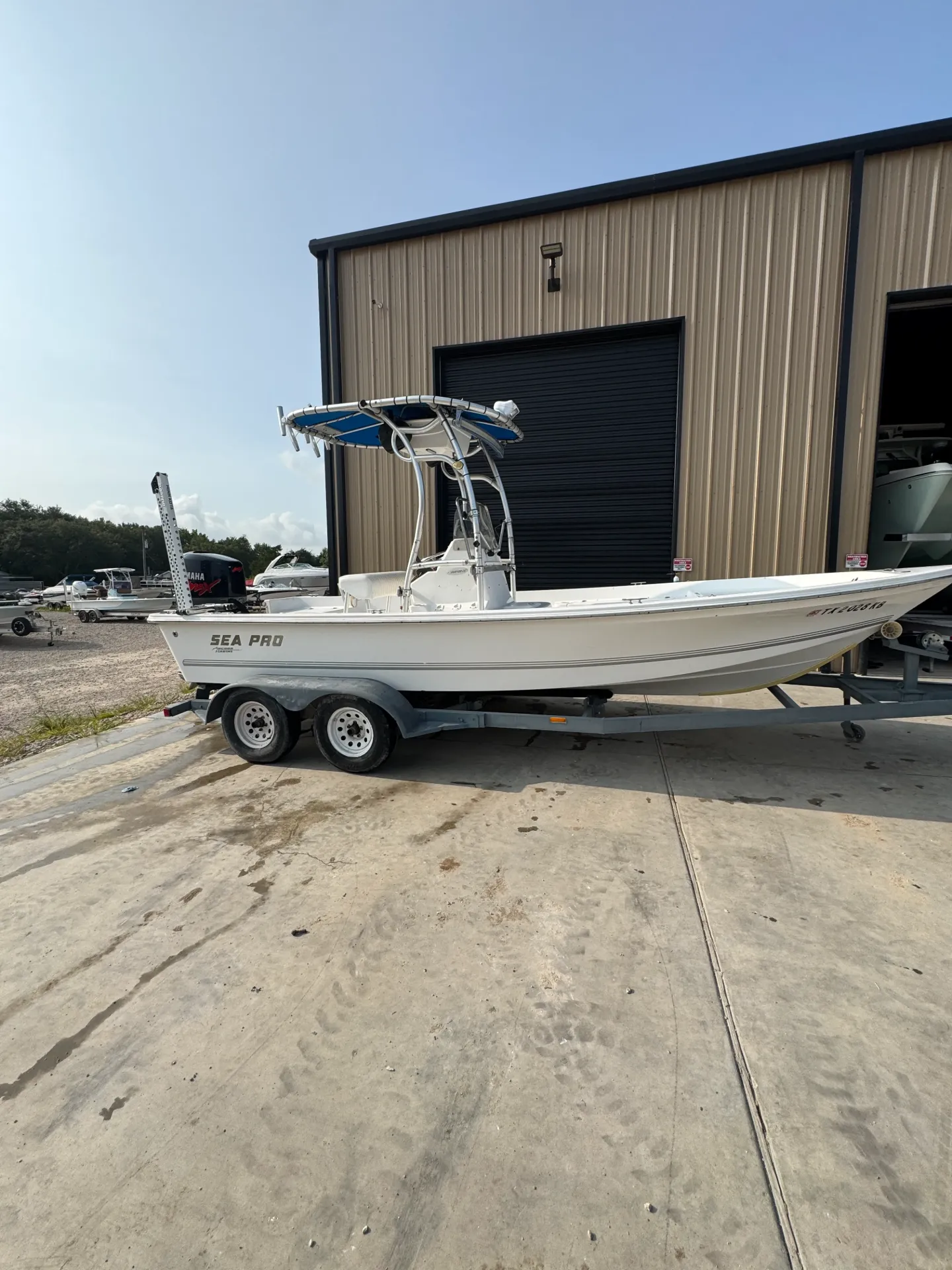 2003 Sea Pro SV2100CC Center Console Bay Boat – Yamaha 150 VMAX | Power-Pole | Trailer