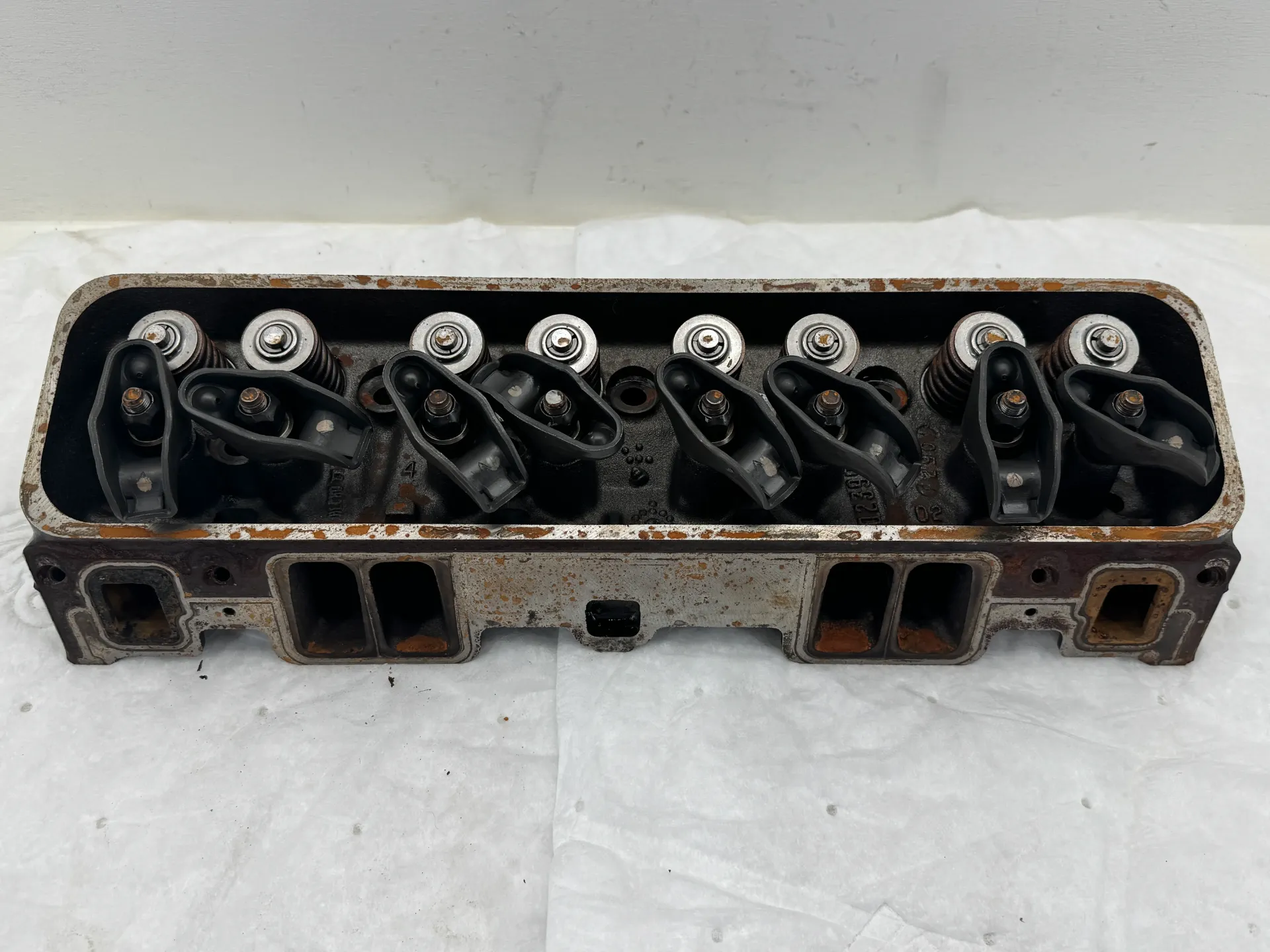 OEM MerCruiser 5.7L 350 MAG MPI Cylinder Head 10239906 Complete w/ Rockers