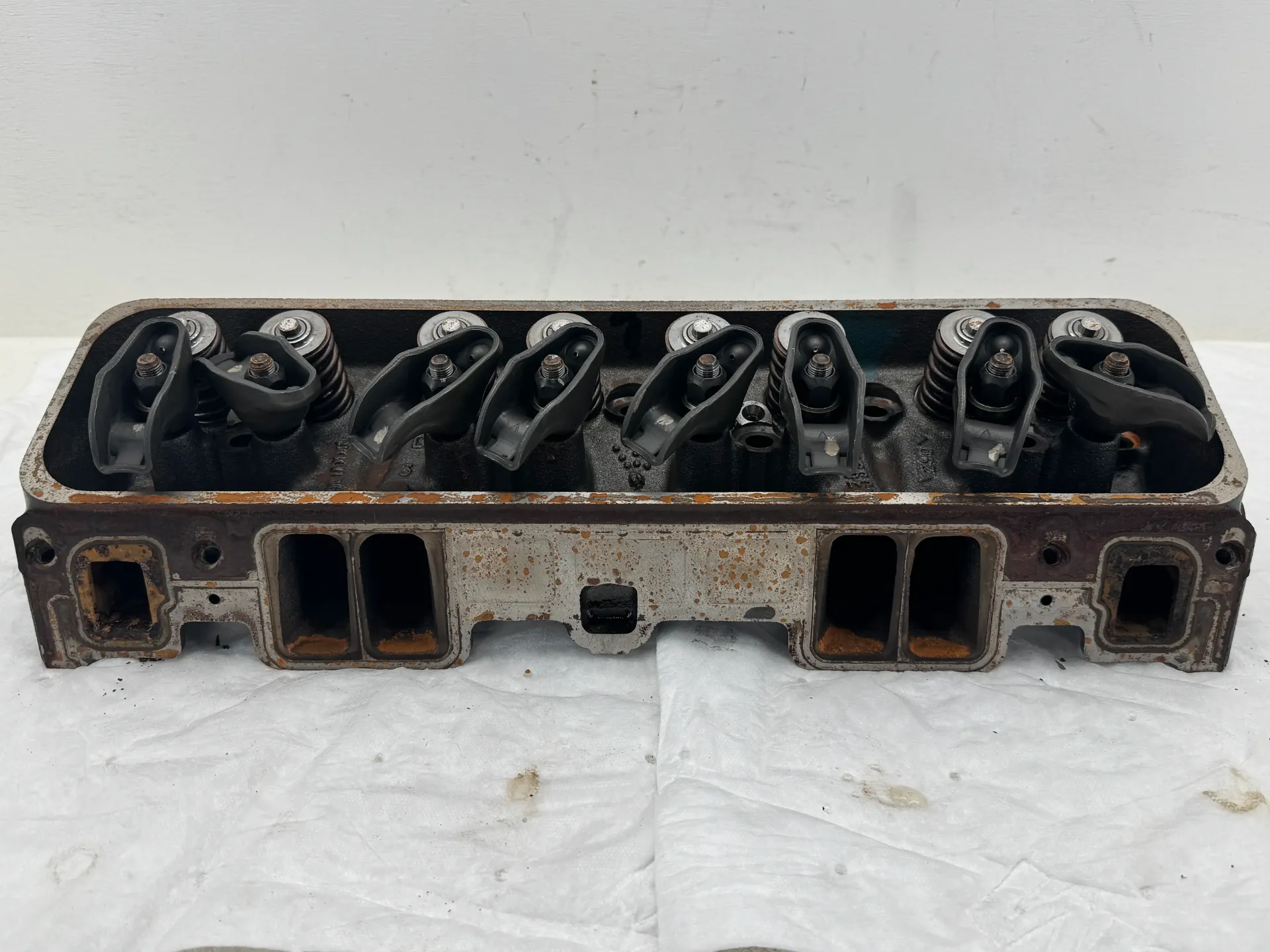 OEM MerCruiser 5.7L 350 MAG MPI Cylinder Head 10239906 Complete w/ Rockers