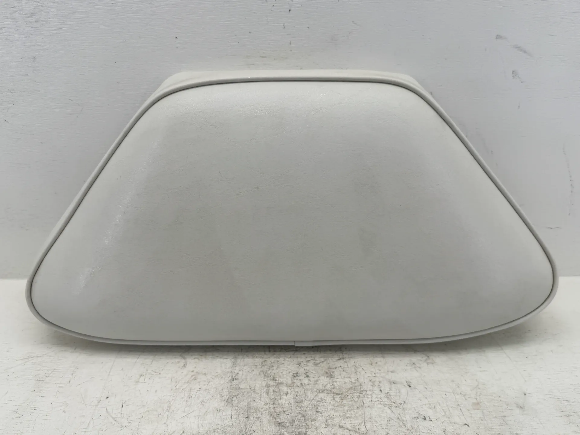 2005 Crownline OEM Boat Seat Backrest Cushion White Vinyl 27" x 13"