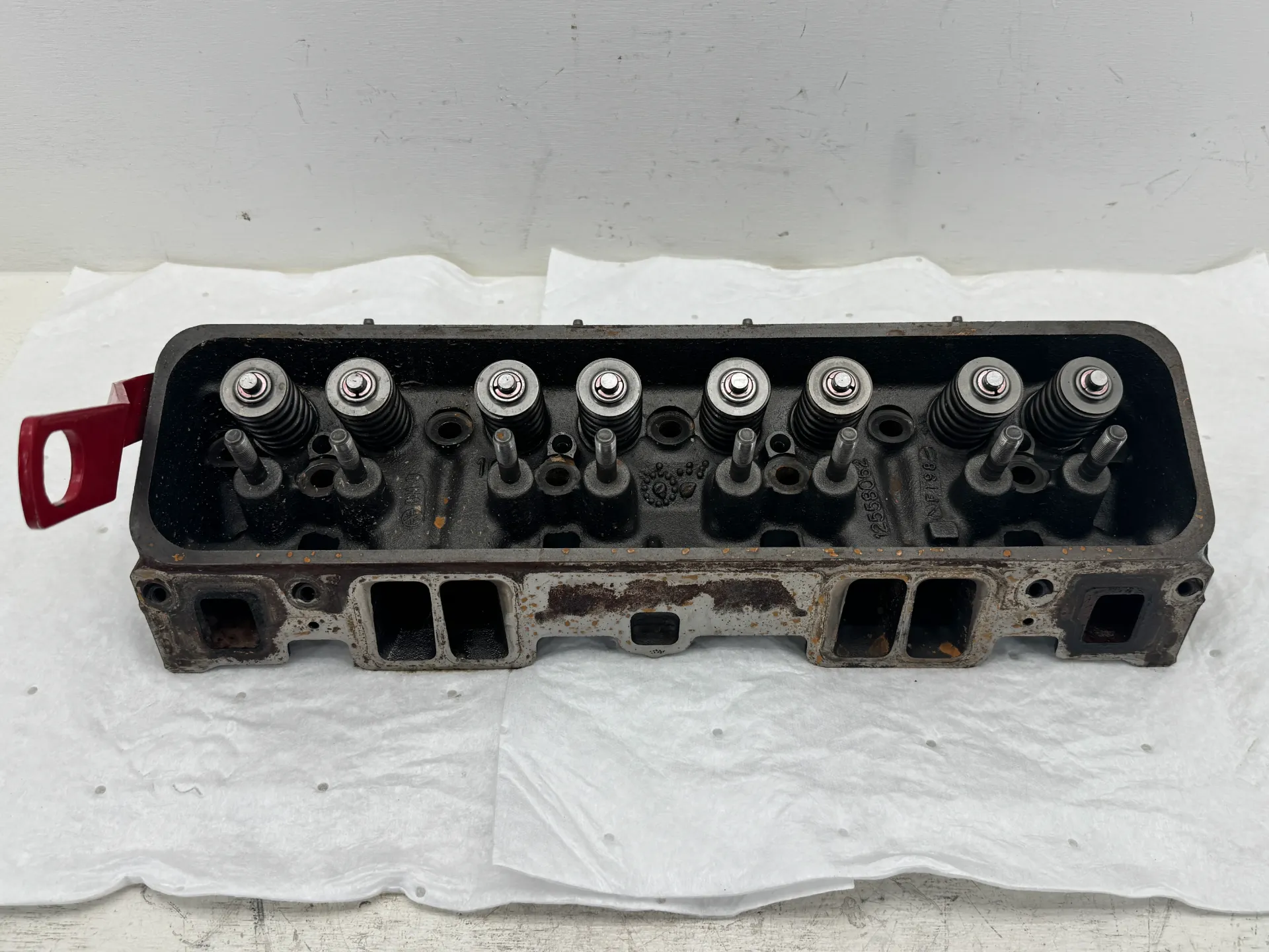OEM Volvo Penta 5.7L 350 Vortec V8 Cylinder Head Assembly 12558062