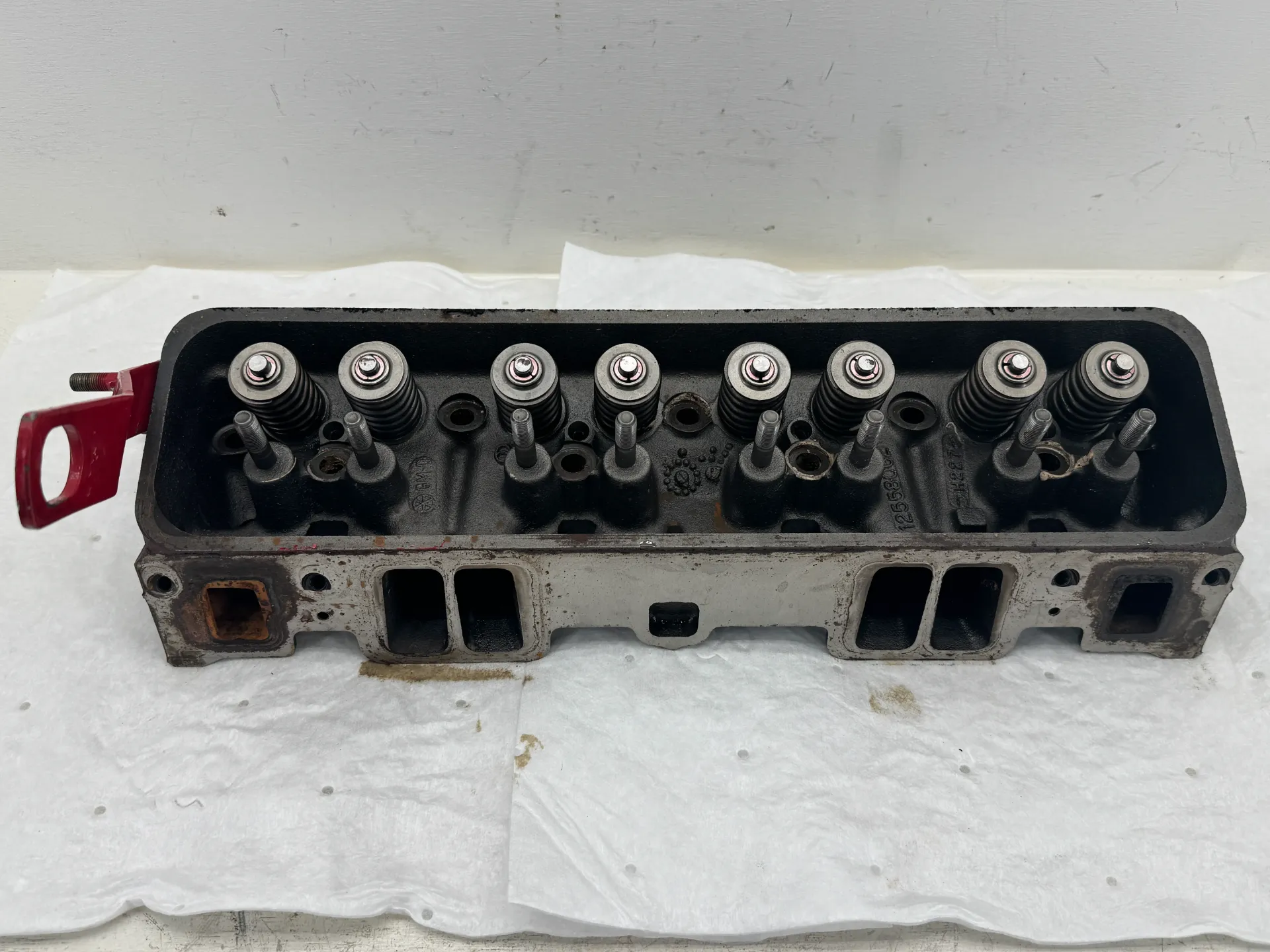 OEM Volvo Penta 5.7L 350 Vortec V8 Cylinder Head Assembly 12558062