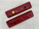 OEM Volvo Penta 5.7L V8 Marine Valve Rocker Covers Pair Red