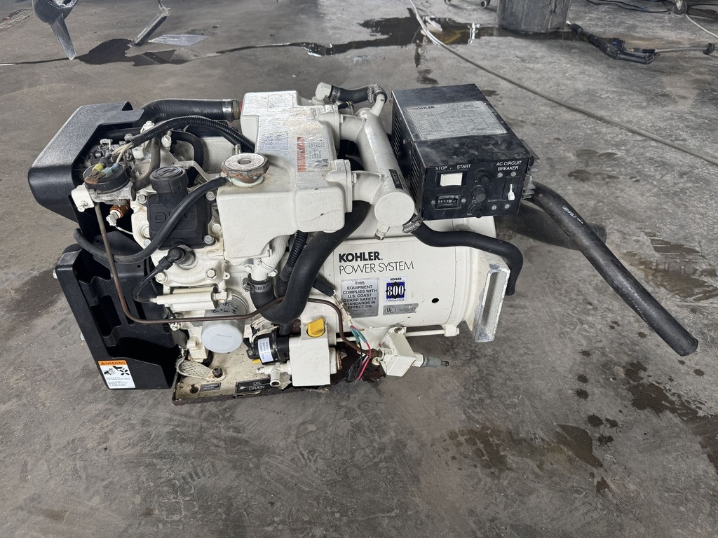 [10943] Kohler 5KW Marine Gas Generator 120V 60Hz
