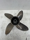 Evinrude RX4 Stainless Steel 4-Blade Boat Propeller 15 x 22 | P/N 177324