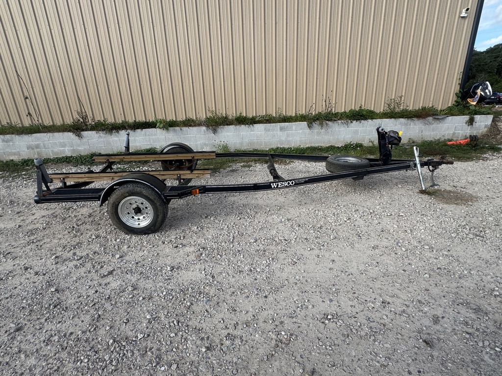 2012 Wesco EZ Loader Single Axle Boat Trailer | 15.5 FT | Spare Tire Included