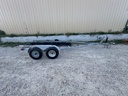 1998 Sportsman 17.5 FT Tandem Axle Boat Trailer | Galvanized Steel